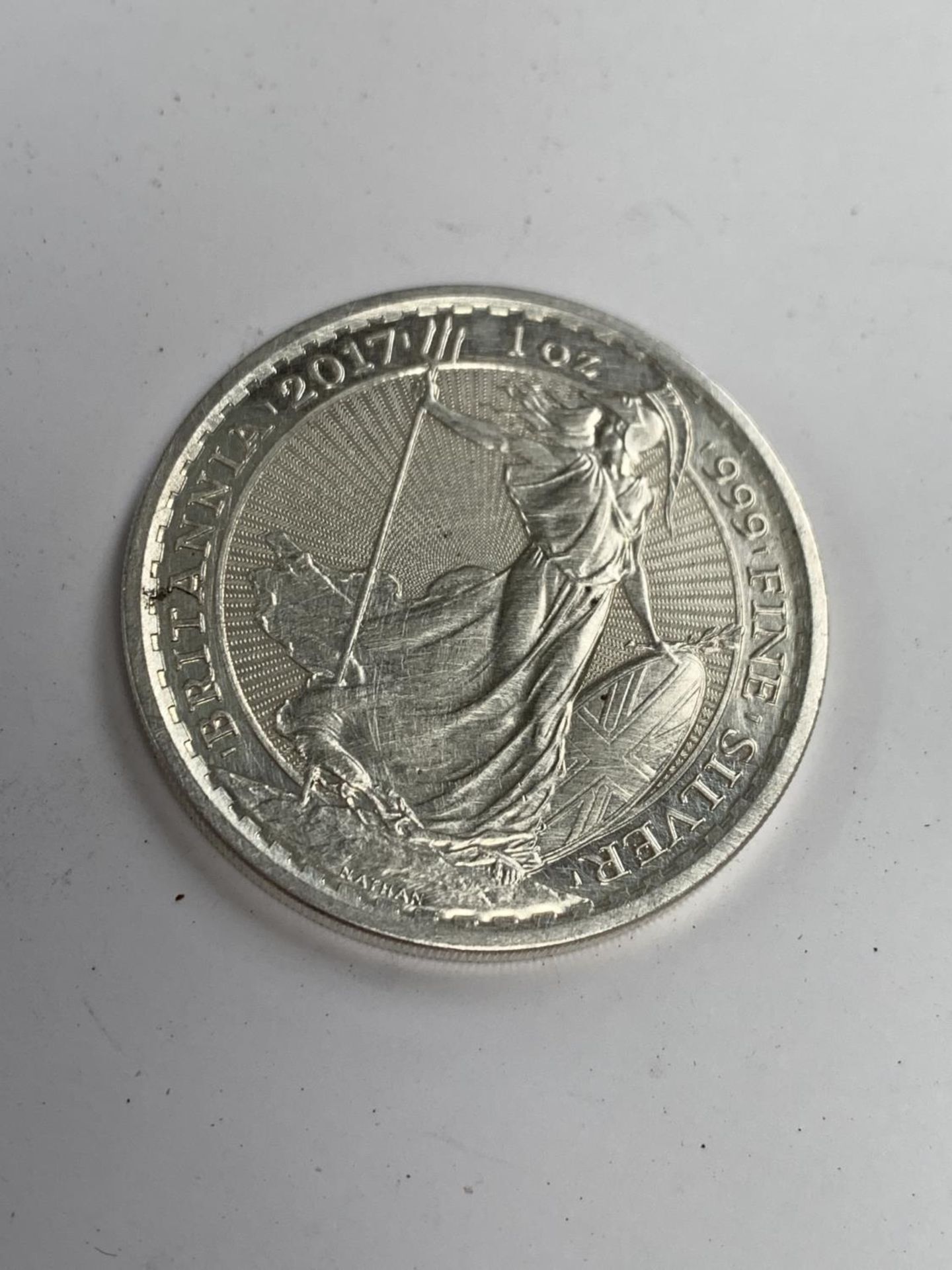 A SILVER 1 OZ BRITANNIA COIN - Image 2 of 2