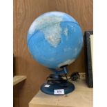 A LIGHT UP DESK GLOBE