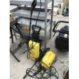 TWO KARCHER PRESSURE WASHERS FOR SPARE OR REPAIR