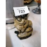 A CAST METAL 'CAT' DOOR STOP