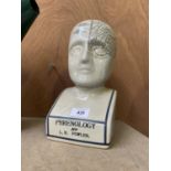 A PHRENOLOGY HEAD MODEL