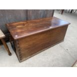 A PINE BLANKET CHEST