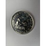 A SILVER 1 OZ BRITANNIA COIN