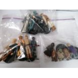 THREE BAGS OF ASSORTED 1980'S AND LATER STAR WARS FIGURES