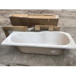 A NEW BATH WITH SIDE PANEL ETC