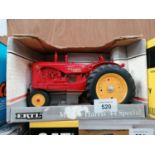 A BOXED ERTL DIE CAST MASSEY HARRIS 44 TRACTOR MODEL, 1:16 SCALE, REF NO. 1115