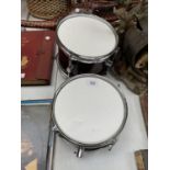 A PAIR OF DRUMS