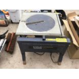 A MACALLISTER FLIP OVER SAW BENCH 2000W FOR SPARE OR REPAIR