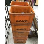 TEN BANKS'S BEER PLASTIC CRATES