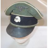 AN S.S. PEAKED CAP