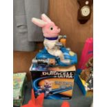 A DURACELL ULTRA SPACE SCOOTER BUNNY