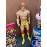 A LARGE HULK HOGAN WRESTLING FIGURE