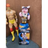 A DURACELL ULTRA GLOBETROTTER BUNNY BOXED FIGURE