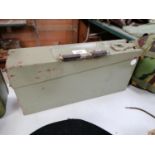 A WWII GERMAN STYLE AMMO BOX