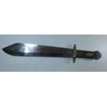 A COLTS PEACEMAKER BOWIE KNIFE, 27 CM BLADE