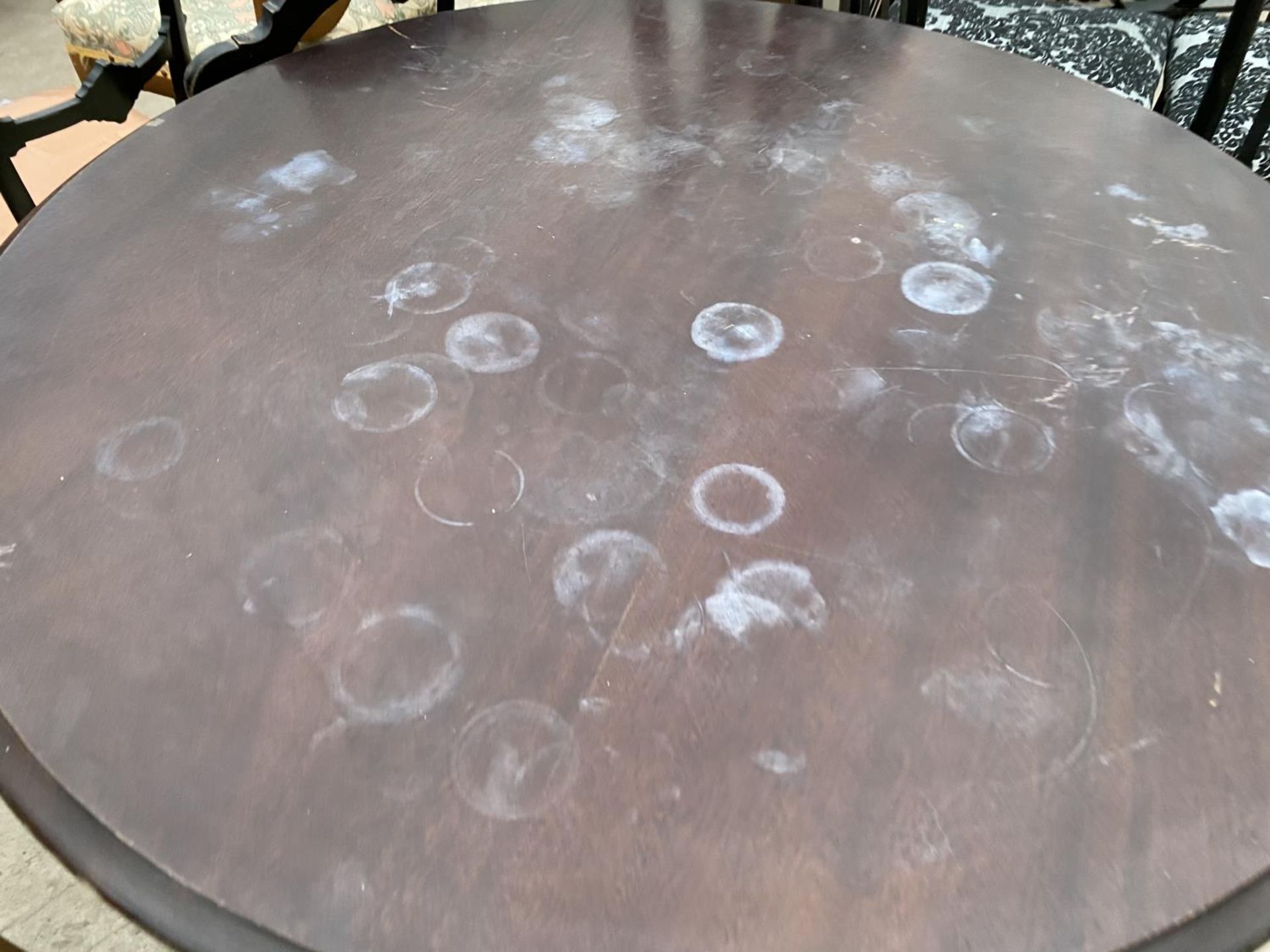 A MAHOGANY PUB TABLE - Image 2 of 3