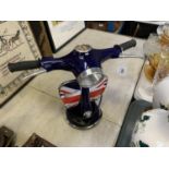 A UNION JACK VESPA LAMP