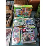 A GROUP OF TOYS AND BOOKS, DR WHO, LEGO ETC