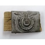 A GERMAN BELT BUCKLE