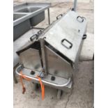 A STAINLESS STEEL HOG ROAST MACHINE WORKING WHEN LAST USED