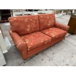 A TWO SEATER SOFA