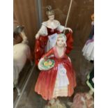 TWO ROYAL DOULTON FIGURES TO INCLUDE JANET
