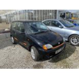 A FIAT SEICENTO SPORTING ON A SORN, MILEAGE SAID TO BE AROUND 7K S REG 1998/1999
