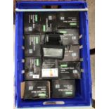 TWELVE BOXED BLACK 120W FLOODLIGHTS