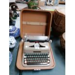 A VINTAGE DIPLOMAT TYPEWRITER