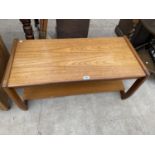 A G PLAN STYLE RETRO TEAK COFFEE TABLE