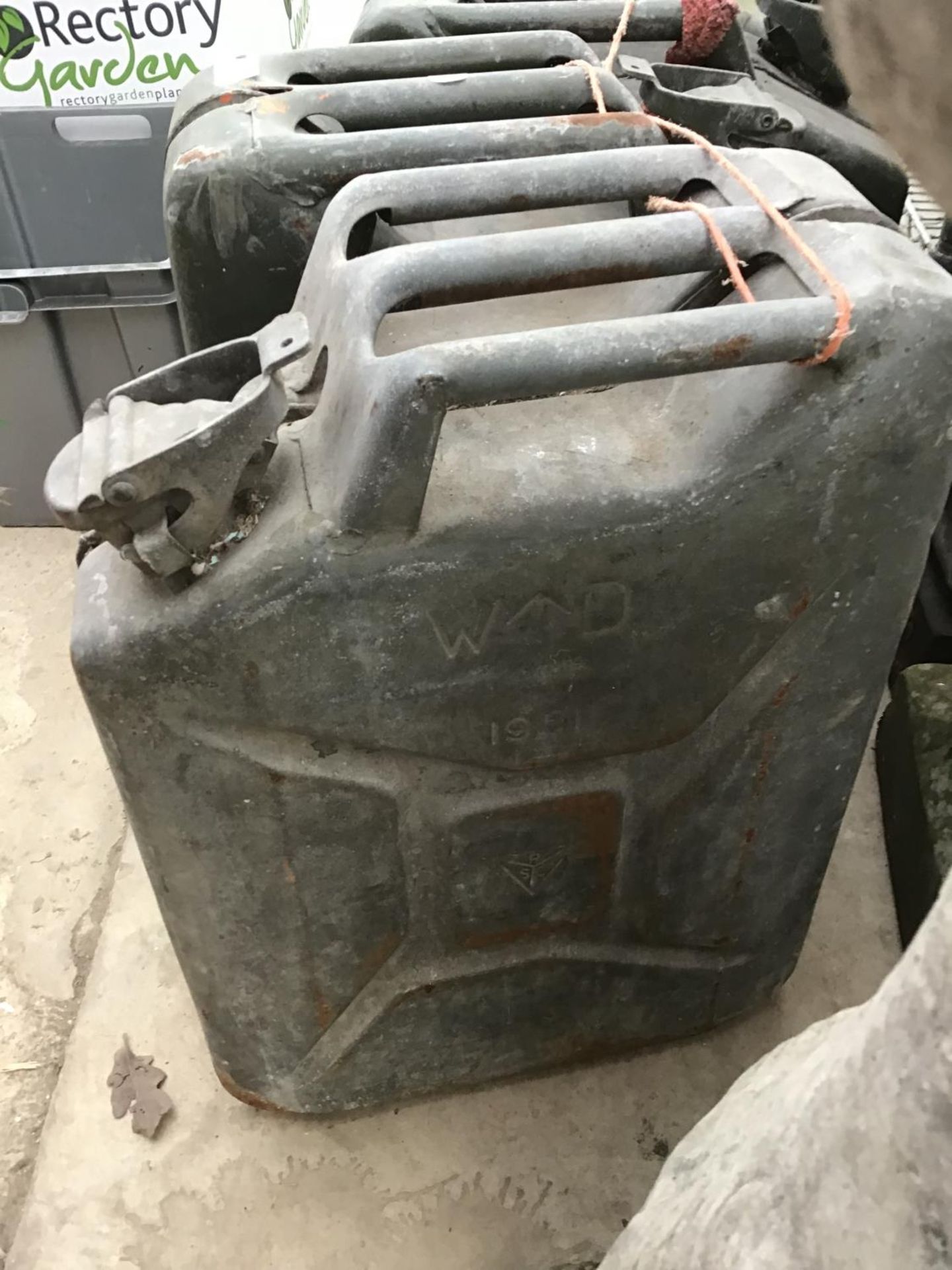 FOUR JERRY CANS TO INCLUDE A 1951 AND A 1960 EXAMPLE - Image 2 of 3