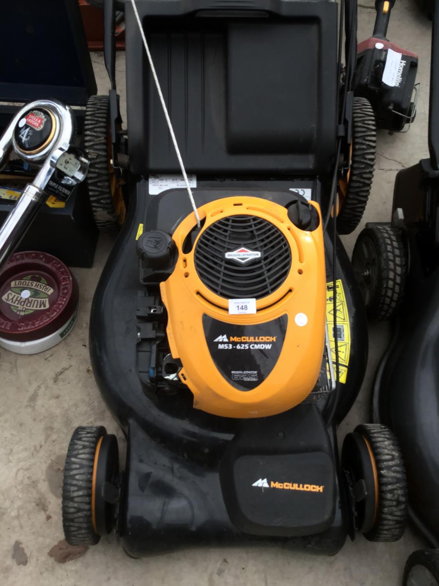 A McCULLOCH M53- 625 CMDW PETROL LAWNMOWER FOR SPARE OR REPAIR - Image 2 of 2