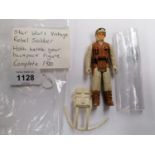 A 1980 STAR WARS REBEL SOLDIER FIGURE WITH ACCESSORIES