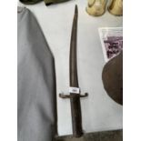 A BRITISH ARMY 1856 SWORD BAYONET