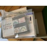 GREAT BRITAIN , A SHOEBOX CONTAINING FDC?S AND PRESENTATION PACKS