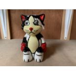 A LORNA BAILEY CAT 'ALI' 13.5CM HIGH