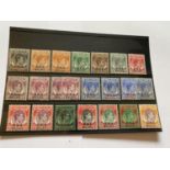 BRITISH COMMONWEALTH , MALAYA ( BRITISH MILITARY ADMINISTRATION ) , 1945 ? 48 GV1 DEFINITIVES , MINT