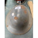 A BRITISH HELMET