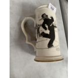 A NORMAN ROCKWELL LARGE TANKARD 20CM TALL