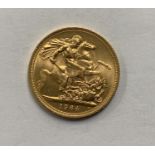 A 1964 ELIZABETH II GOLD SOVEREIGN