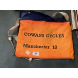 A VINTAGE COWANS CYCLES BAG