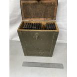 AN ITALIAN BREDA MACHINE GUN AMMO BOX