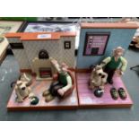 TWO WALLACE AND GROMIT ALARM CLOCKS