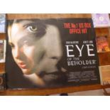 SIX FILM POSTERS, 76 X 99 CM, TITLES 'EYE OF THE BEHOLDER', 'SAVING GRACE', 'FINAL DESTINATION', '