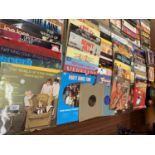 A LARGE COLLECTION OF LPS AND SINGLES