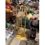 A NEW YELLOW SACK TRUCK