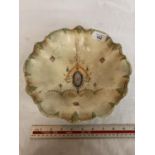 A CROWN DEVON DISH S F & Co STOKE ON TRENT ENGLAND RD No 554725 (SOME CRACKLING SEE PHOTO)