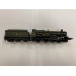 AN OO GAUGE KNIGHT OF ST PATRICK 4-6-0 LOCOMOTIVE AND TENDER