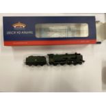 AN OO GAUGE GIGGLESWICK 4-6-0 LOCOMOTIVE AND TENDER WITH BOX (NOT NECESSARILY ORIGINAL BOX)