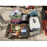 A QUANTITY OF VARIOUS PET FOOD AND ACCESSORIES